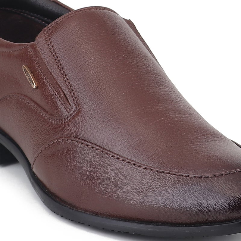 Red Chief Brown Formal Slip On Shoe For Men |RC4051LR - Image 4